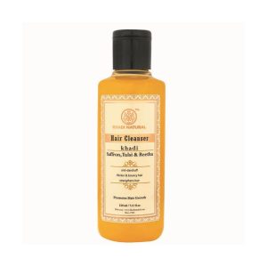 Hair Cleanser Saffron, Tulsi & Reetha Khadi Natural